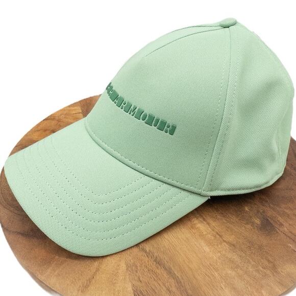 UNDER ARMOUR Logo FLEX FIT WOMENS Hat Cap SAGE GREEN - Picture 2 of 4